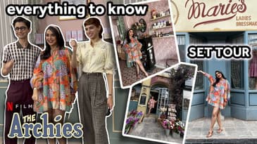 THE ARCHIES ON NETFLIX: BEHIND THE SCENES & SET TOUR! | Aanam C