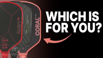 Which Six Zero Paddle Is Best? Coral vs Black Opal vs Ruby Pro