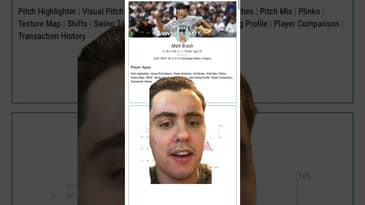 This is the UNLUCKIEST pitcher in MLB #mariners #mlb #baseball #seattle #seattlemariners