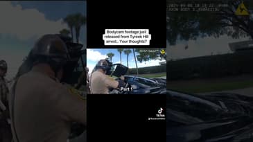 Police body-cam footage released of Dolphins Tyreek Hill getting arrested before the game. Part 1.