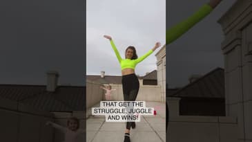 Happy to get back to what we LOVE! Stream our podcast now! #shorts #podcast #toddlerlife #momlife