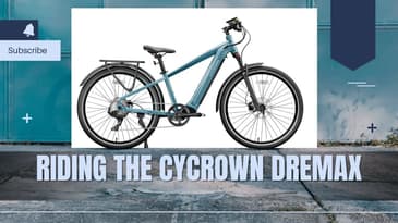 Cycrown Dremax In Action: Ultimate Urban Power Ride! Street-Legal Speed, Torque, & Commuter Comfort