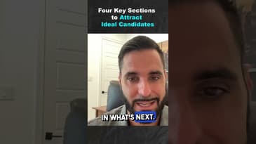 Four Key Sections to Attract Ideal Candidates (Part 1)