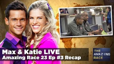Interview with Max & Katie Bichler to Recap Amazing Race 23 Episode 3 | LIVE on Rob Has a Podcast