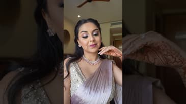 INDIAN WEDDING PHERAS FUNCTION MAKEUP TUTORIAL | wedding guest makeup #GRWAanam