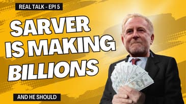 REAL TALK 5 - SARVER IS GETTING PAID...WHETHER YOU LIKE IT OR NOT.