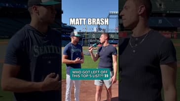Who Got Left Off This Top 5 Ranking?? 🤯 #shorts #baseball #seattlemariners #mariners #canada #top5