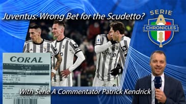Serie A Commentator Patrick Kendrick made the wrong bet on Juventus