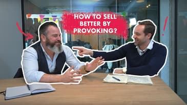 How to sell better by provoking? Offer a solution to a problem the client maybe isn't aware of!