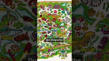 Randall Duelle went from designing sets to designing Theme Parks!  #Disney #greatamerica