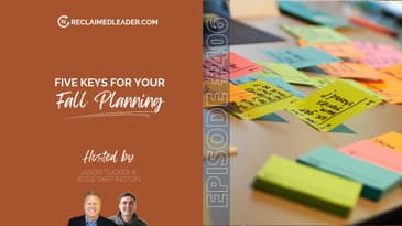 RL 406: 5 Keys for Your Fall Planning