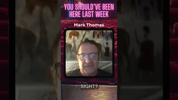 Mark Thomas on MC banter  #comedyshorts #podcast #comedymoments