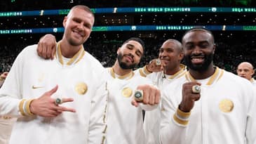 Celtics WHOOP Knicks on Ring Night! Initial Reaction