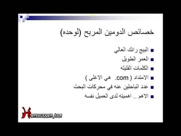 سلسلة الطرق الربحية - المتاجرة بالدومينات