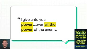 Heaven's Power - A Review - From Robert Woeger's Christian Book: "Words That Bring Heaven's Power"