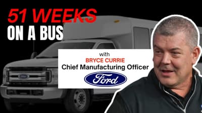 The Bus Tours Ford's Manufacturing Chief Runs