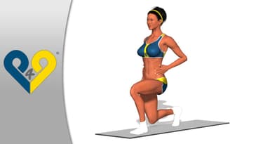 How to get sexy Buttocks - Forward Lunges