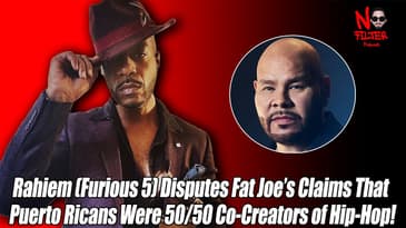 Rahiem (Furious 5) Disputes Fat Joe’s On Puerto Ricans Being Co-Creators of Hip-Hop!