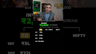 INVEST Rs. 2000 in 3 WAYS! | Ankur Warikoo #shorts