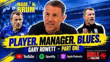 GARY ROWETT: From Player to Manager | Birmingham City, Trevor Francis & The Great Escape | Part 1