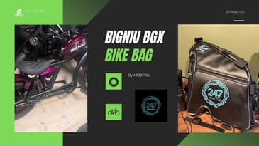 "INSANE LED Bike Bag Reveal for BIGNIU BGX – Custom Creation by MO3POV!"