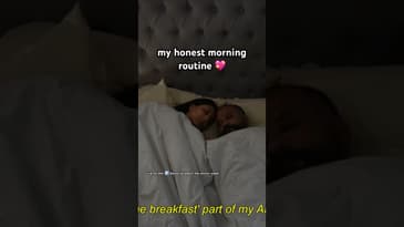 Wholesome, real morning routine ☀️