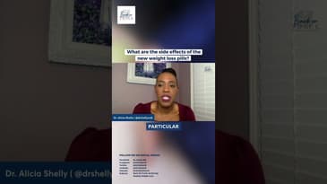 What are the side effects of the new weight loss pills? #sideeffects #youtubeshorts #shorts