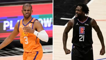 Pat Beverley goes in on Chris Paul