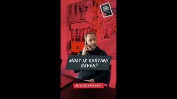Moet ik korting geven? | #justaskmichael