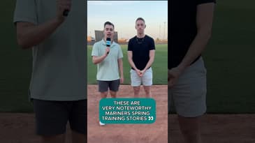 EXTREMELY KEY MARINERS SPRING TRAINING STORYLINES || #shorts #baseball #seattlemariners #mariners