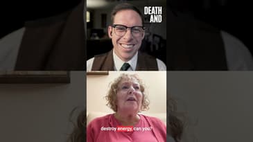 💀 Do YOU believe in life after death? #mortician #deathandpodcast #deathcafe