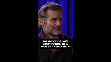 Do women "glow down" in bad relationships?