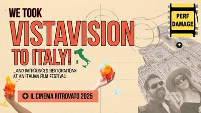 We Took VistaVision to Italy and Introduced Restorations at an Italian Film Festival!