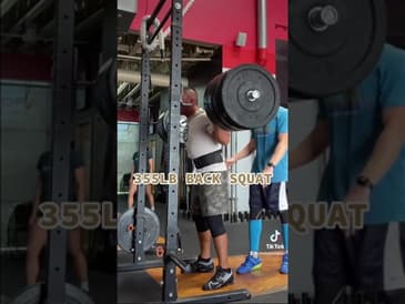 Squatting 355lbs