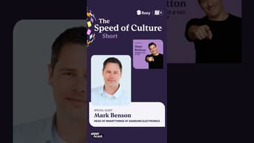 Welcome to the AI Home: Mark Benson on Samsung’s Vision for the Future | Short