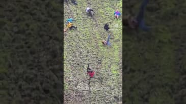 Comedy short - Cooper’s Hill Cheese Roll and Wake 🧀 #short