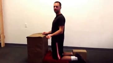 Kneeling Ankle Squeezes