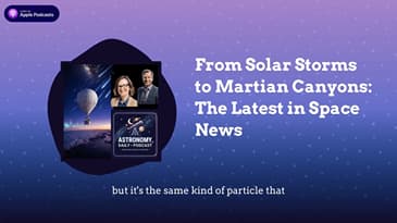 From Solar Storms to Martian Canyons: The Latest in Space News
