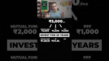 Sirf Rs. 5000/month bana sakta hain aapko CROREPATI! | Ankur Warikoo #shorts