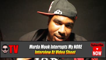 Murda Mook Interrupts My NORE Interview At Video Shoot
