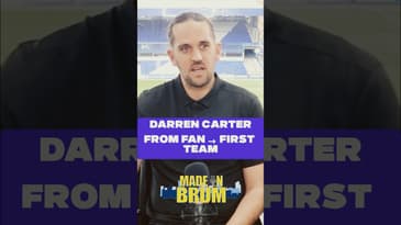 From Season Ticket Holder to Training with Mooney & O’Connor - Darren Carter