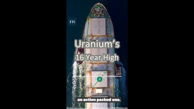 Uranium's at a 16 year high!