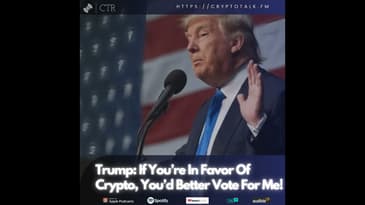 Trump: If You’re In Favor Of Crypto, You’d Better Vote For Me! (OOC)