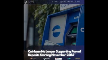 #Coinbase No Longer Supporting Payroll Deposits Starting November 25th? (OOC)