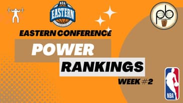 Math based Power Rankings in the Eastern Conference after week two
