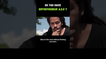 How To Overcome Entrepreneur A.D.D - Attention Defecit Disorder And Make Money - #shorts