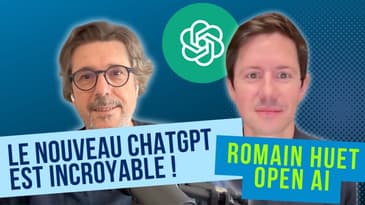 (ITW) Le nouveau ChatGPT 4o est incroyable ! Rencontre avec Romain Huet d'OpenAI