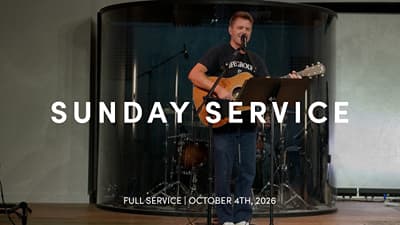Sunday Church Service at Calvary Church | Pastor Nate Holdridge | October 4th, 2026
