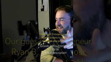 Stay in the Gray Podcast - PREVIEW CLIP - Business idea pitch #podcast #newpodcast