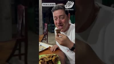 Deep Fried Frogs! Volunteer Don's 5th Thailand-Hill Tribes Globe Aware Trip ( Taste Test 2)